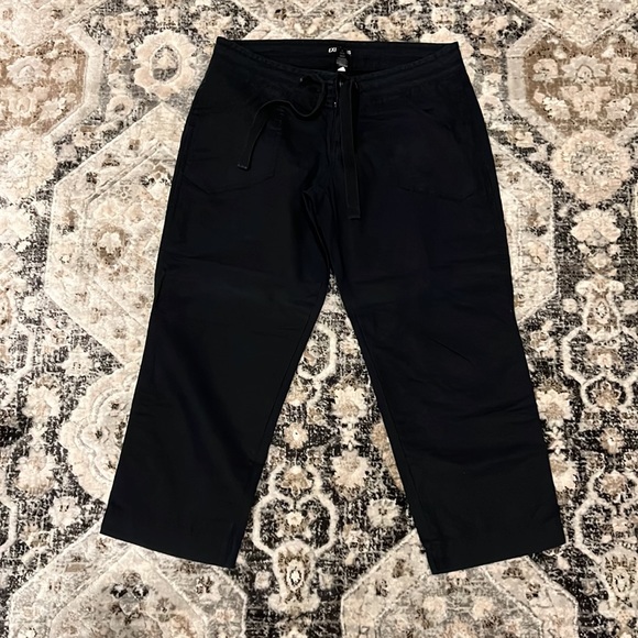 Express Linen Cropped Pants - Picture 3 of 7